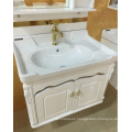 Mueble para lavabo de baño de Pvc con lavabo y armario con espejo